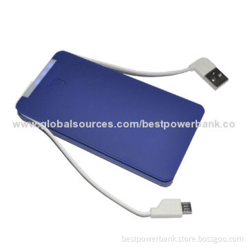 High-performance Surface Rubber Oil 6,000mAh Lithium-polymer Battery Power Bank, 115*59.5*16.5mmNew